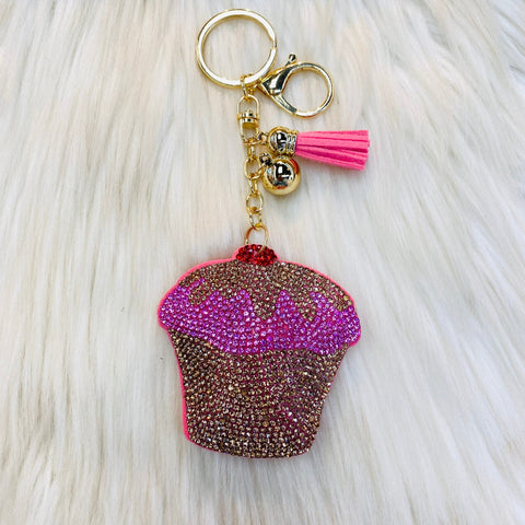 Cupcake Keychains