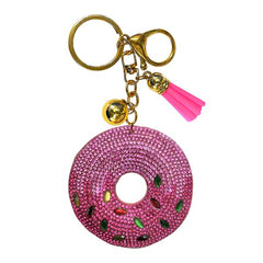 Dessert Crystal Bling Keychains