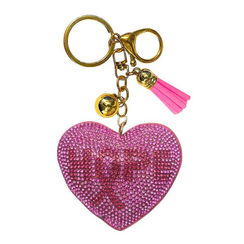 Hope Crystal Bling Keychain