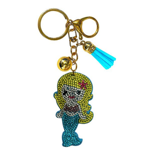 Sealife Crystal Bling Keychain