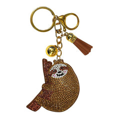 Animal Crystal Bling Keychains