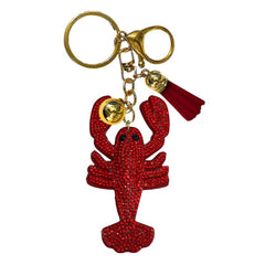 Sealife Crystal Bling Keychain