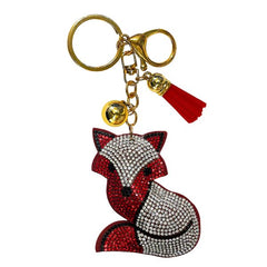 Animal Crystal Bling Keychains