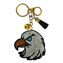 Bird Crystal Bling Keychains