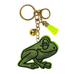 Frog Crystal Bling Keychains