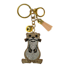 Animal Crystal Bling Keychains