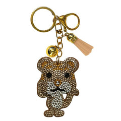 Animal Crystal Bling Keychains