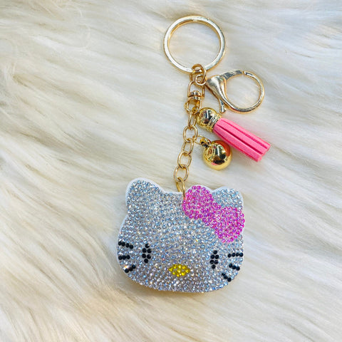 Cat Face Keychains