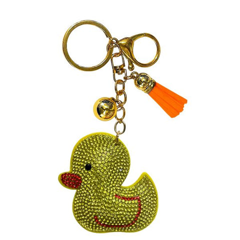 Farm Animals Crystal Keychain