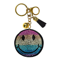 Emoji Crystal Bling Keychains