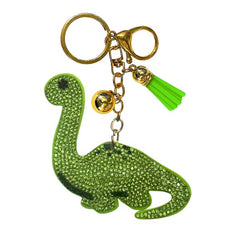 Dinosaur Crystal Bling Keychains