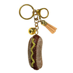 Food Crystal Bling Keychain