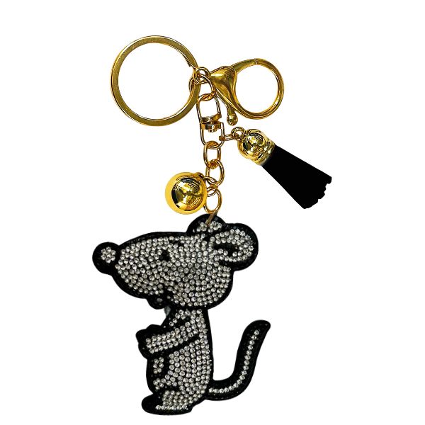 Farm Animals Crystal Keychain