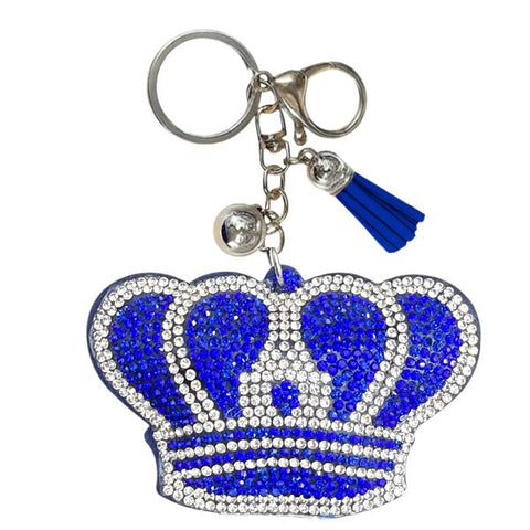 Crown Crystal Bling Keychains