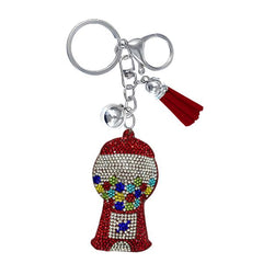 Games Crystal Bling Keychain