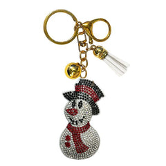 Christmas Crystal Bling Keychains