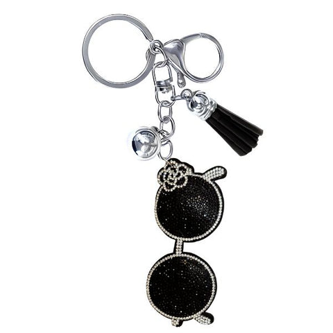 Sunglasses Crystal Bling Keychains