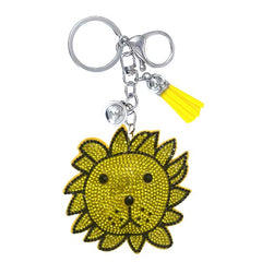 Tiger Crystal Bling Keychains