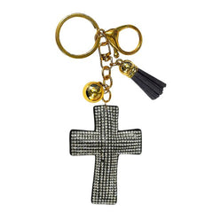 Faith Crystal Bling Keychains