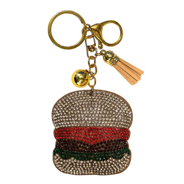 Food Crystal Bling Keychain