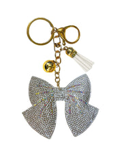 Bow Crystal Bling Keychains