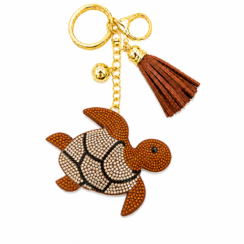 Animal Crystal Bling Keychains