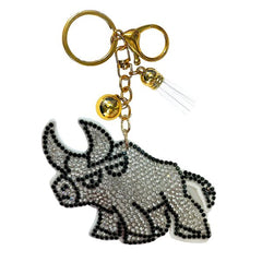 Animal Crystal Bling Keychains