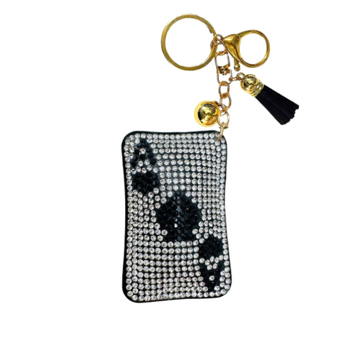 Casino Crystal Bling Keychains