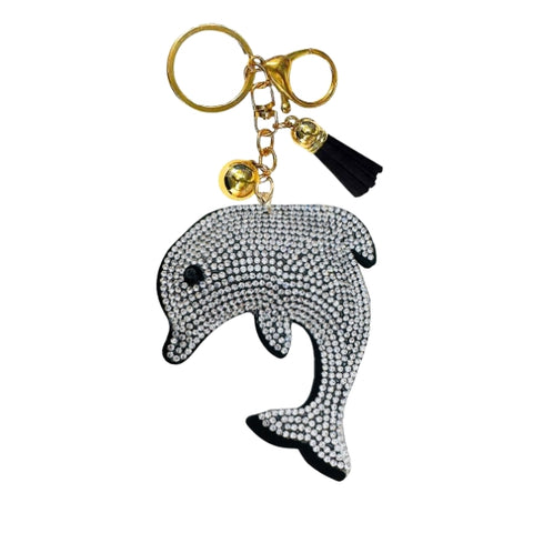 Sealife Crystal Bling Keychain