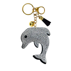 Sealife Crystal Bling Keychain