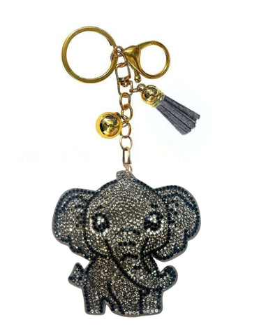 Animal Crystal Bling Keychains