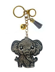Animal Crystal Bling Keychains