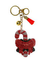 Christmas Crystal Bling Keychains