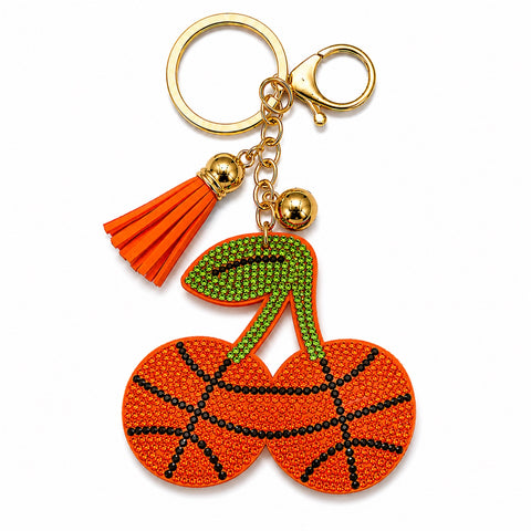 Sport Cherry Keychains