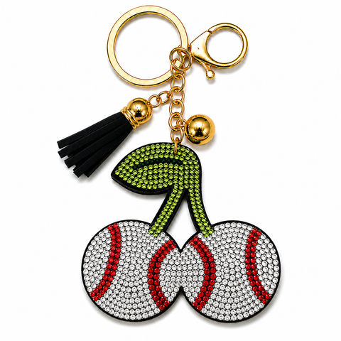 Sport Cherry Keychains