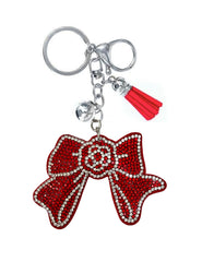 Bow Crystal Bling Keychains