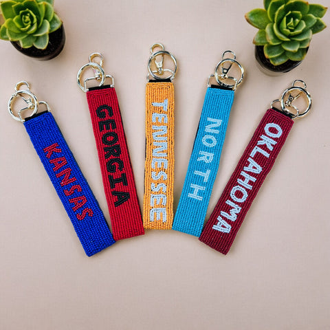 Gameday Beaded Wristlet