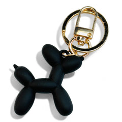 Balloon Dog Keychain With Keyring