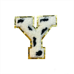 Cow Print Letters