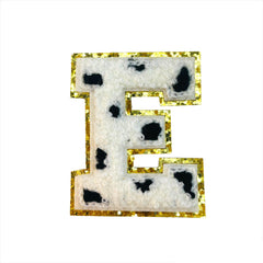 Cow Print Letters