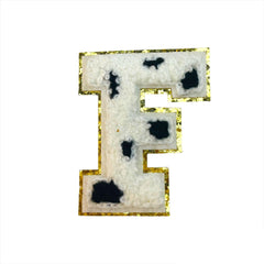 Cow Print Letters