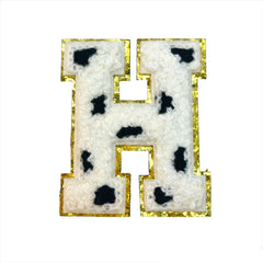 Cow Print Letters