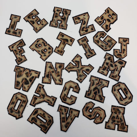 Animal Print Letters