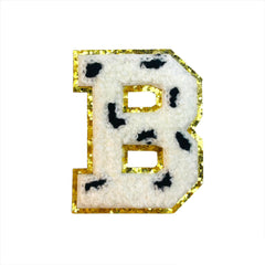 Cow Print Letters