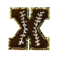 Football Print Letters