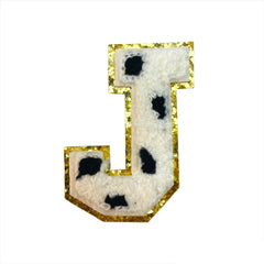 Cow Print Letters