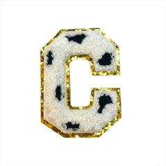 Cow Print Letters