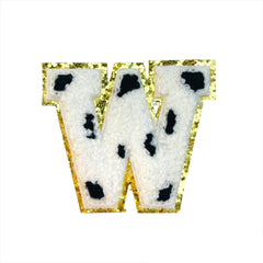 Cow Print Letters