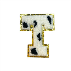 Cow Print Letters