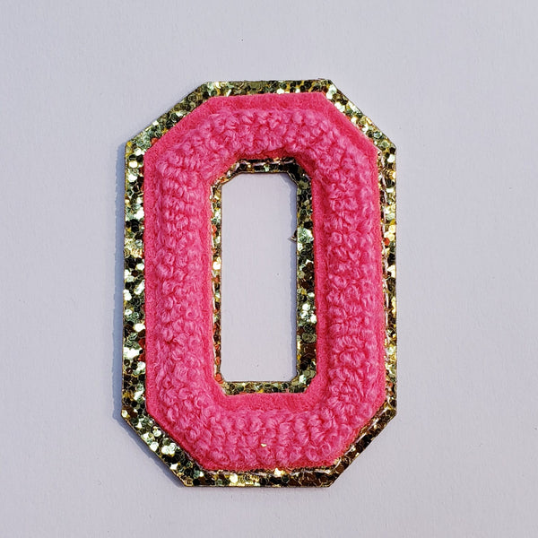 Hot Pink Letters - O